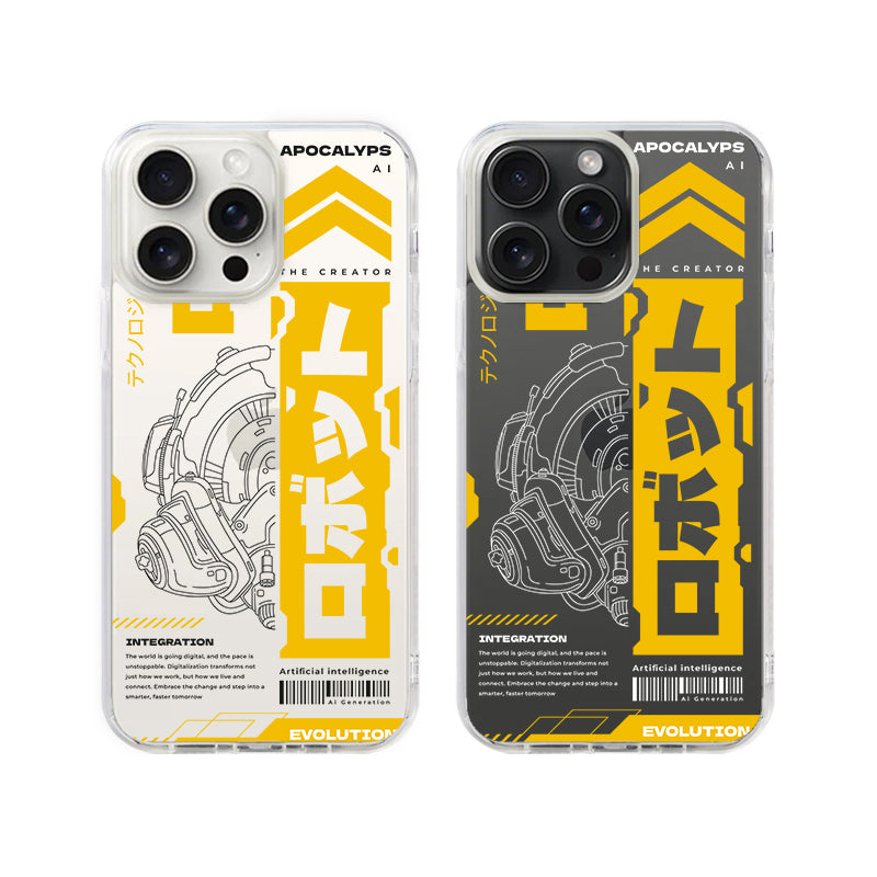AI Apocalypse / Hybrid Rubber Case V5 Samsung S23 FE / Magsafe Black
