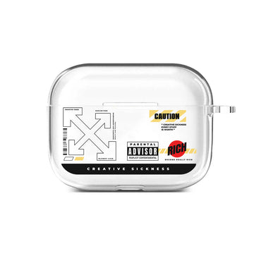 [Ready] Creative Into Rich Airpods Case / Airpods 3 (Impact Slim) (TPE Black)