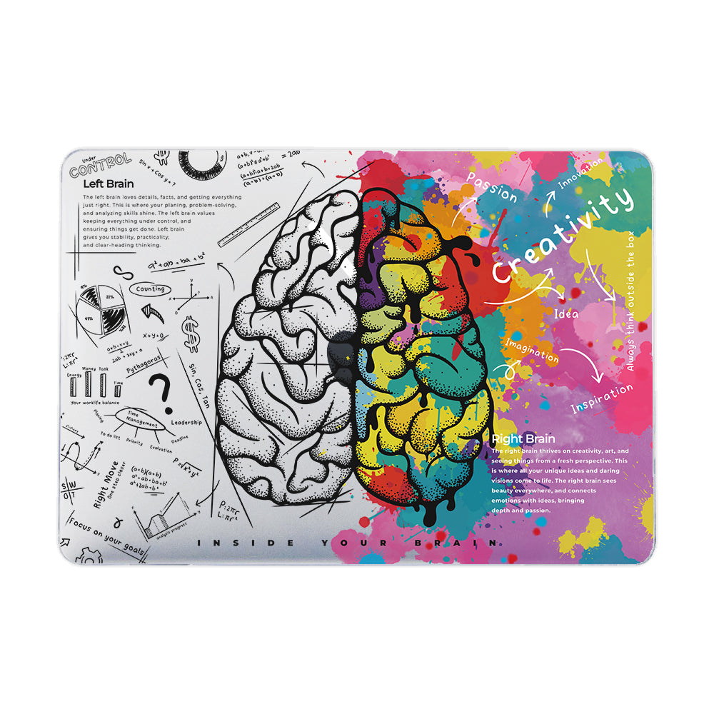 [Ready] Inside Your Brain Macbook Case / Case Macbook Rubber Frosted Air 15 inch M2 M3 M4