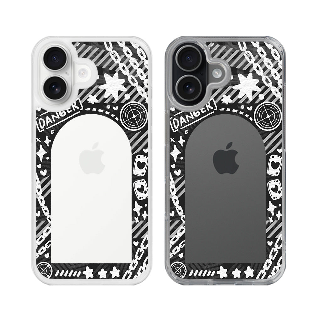 Photocard by Ambarnabiilah / Denimy / Oxy Crystal Case iPhone 17 Clear non Magsafe