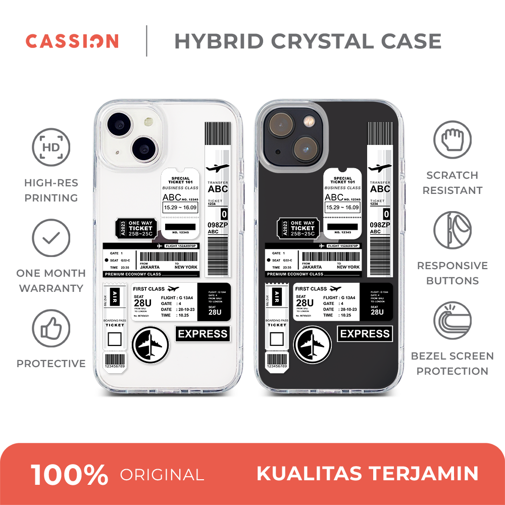 Boarding Passion Hybrid Crystal Case - iPhone 14