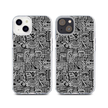 [READY] Buildings In Indonesia By Msh Hybrid Crystal Case iPhone 15 Pro Max