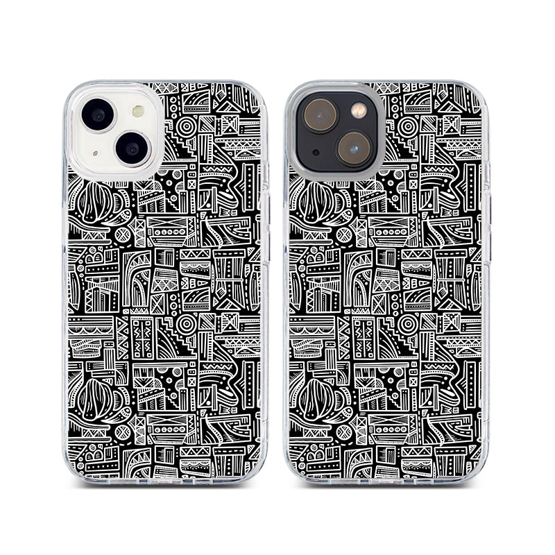 [READY] Buildings In Indonesia By Msh Hybrid Crystal Case iPhone 15 Pro Max