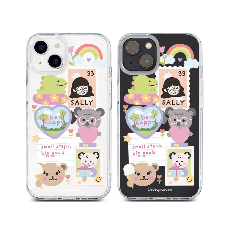 [Ready] Collecting Memories Hybrid Crystal Case Samsung S24 FE