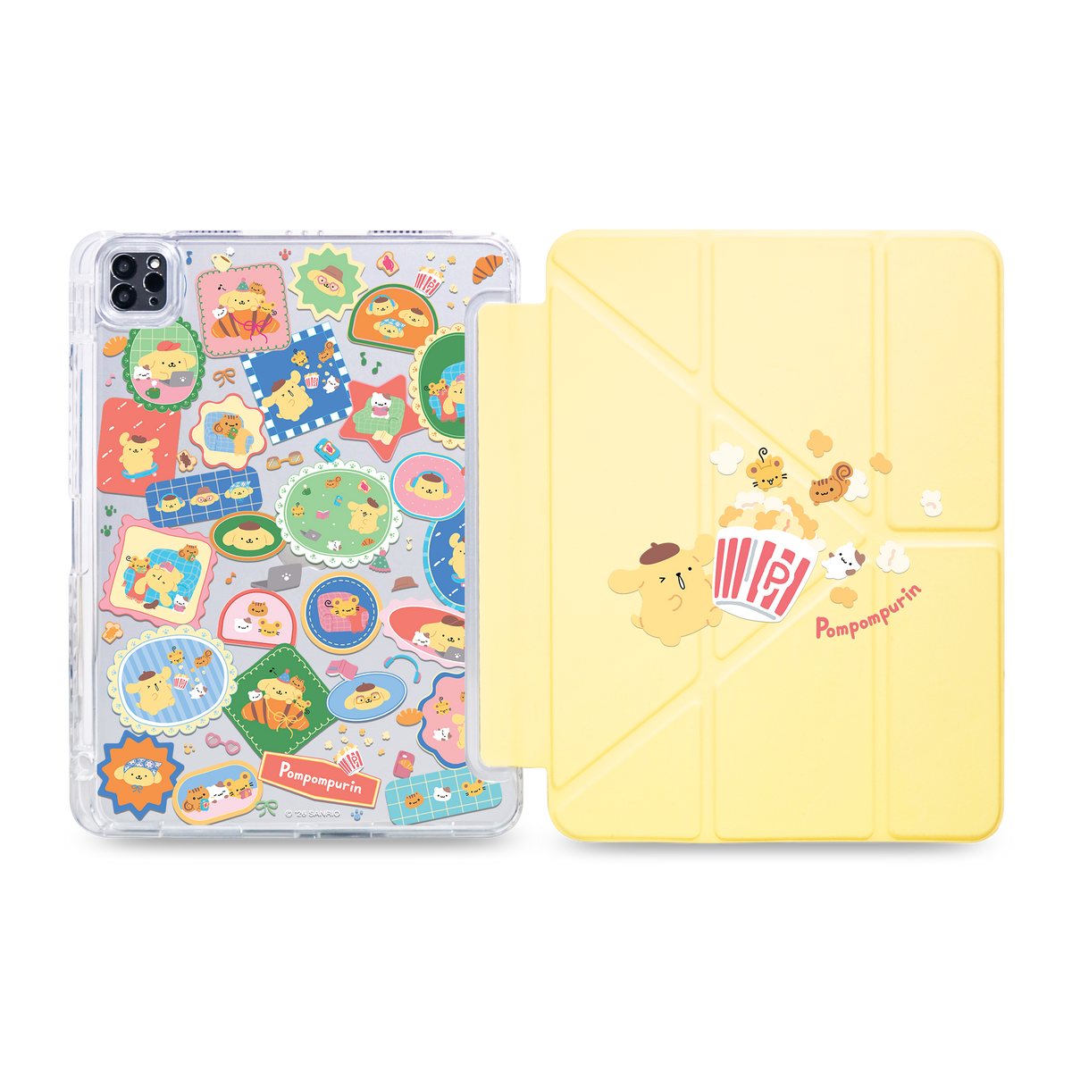 [Ready] Daily Bits Ipad Case / iPad Trifold Smart Case iPad 10 10.9 inch Yellow