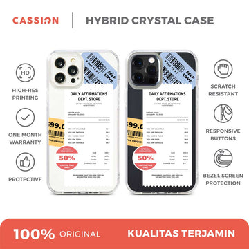 Daily Affirmations Dept Store Hybrid Crystal Case - iPhone 16