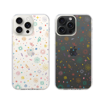 Dazzling Light / Oxy Crystal Case iPhone 16 Pro Clear Non Magsafe