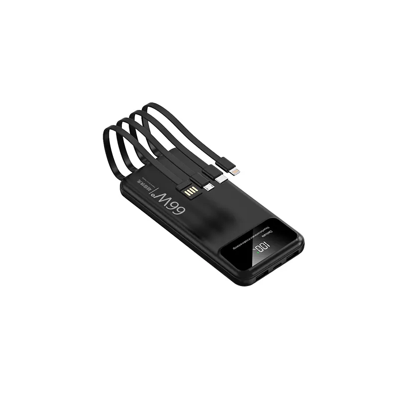 Powerbank Fast Charging Quick Charge 10000mAh 22.5W with Built In Cable CPB003