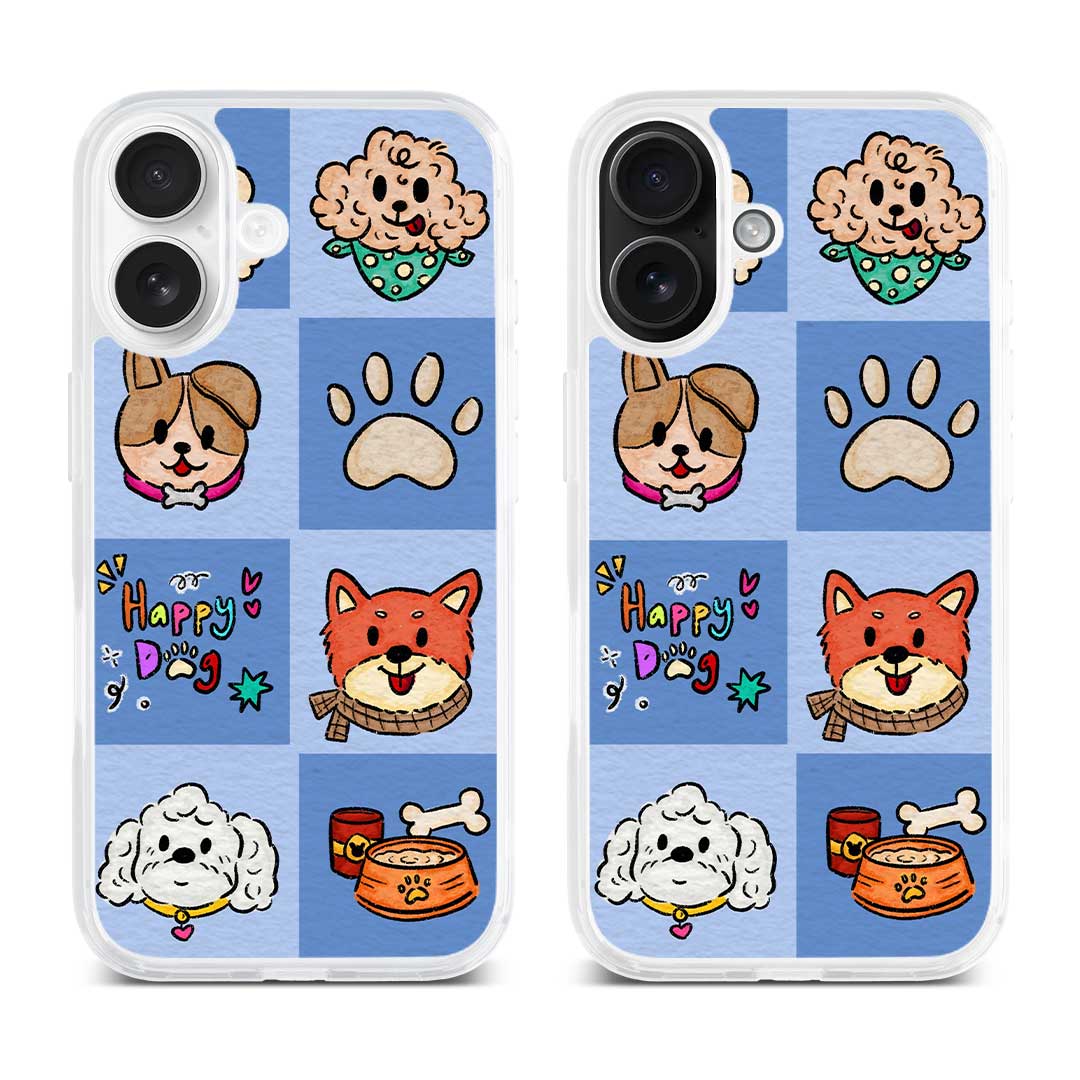 Happy Dog / Hybrid Crystal Magsafe iPhone 17 Pro v2