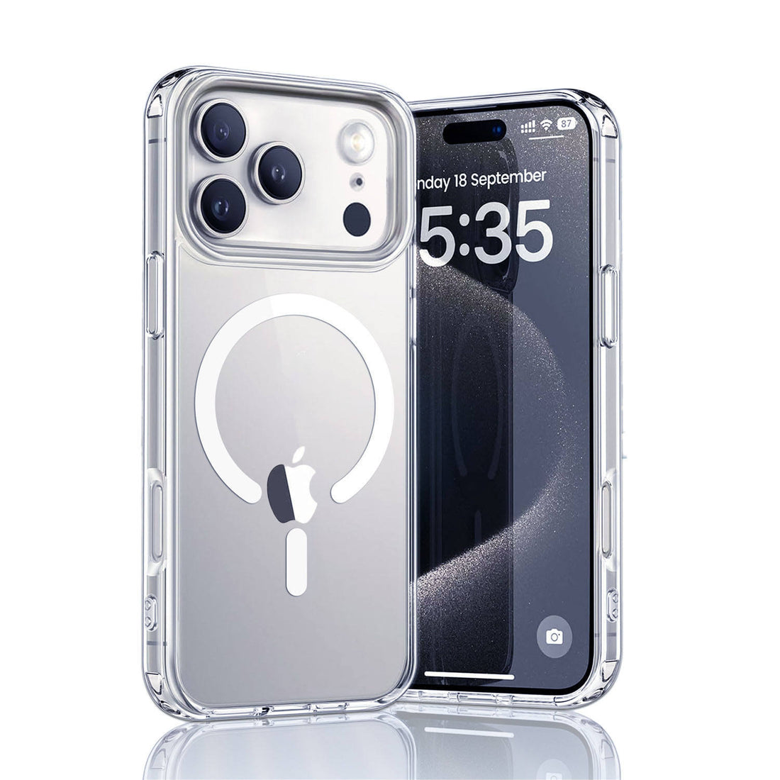Hybrid Crystal Case for iPhone & Samsung