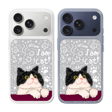 I Am Cat / Hybrid Crystal Case Iphone 11 Pro