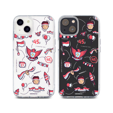 [READY] Independence Of Indonesia Hybrid Rubber Case V3 Iphone 13 Black