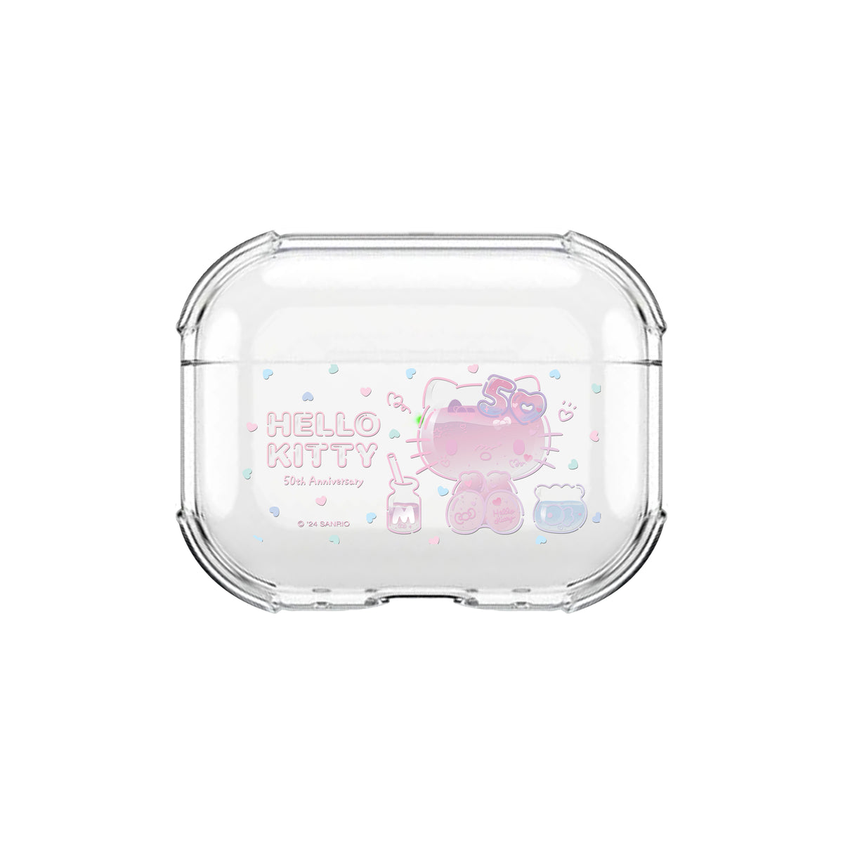 [Ready] Embraced in Love Airpods Case / Airpods AirShield Crystal Case Airpods Gen 1 or 2 Clear