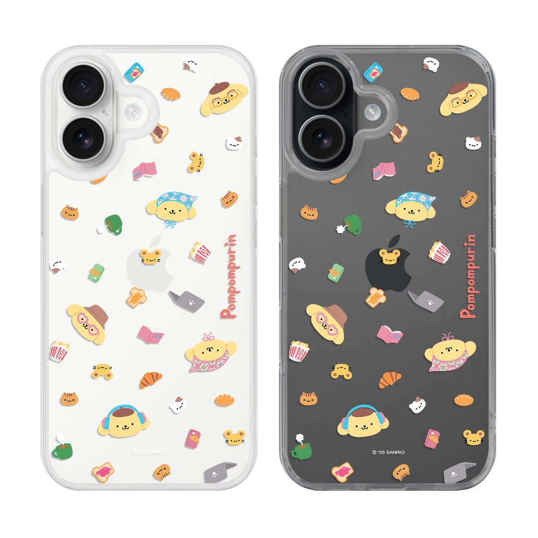 Little Vibes / Hybrid Crystal Case iPhone 16 Plus