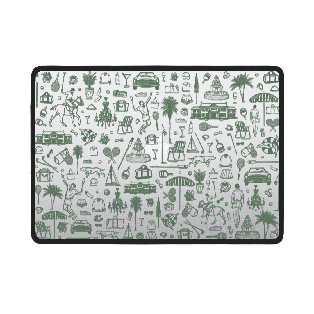 Clubhouse Society Macebook Case