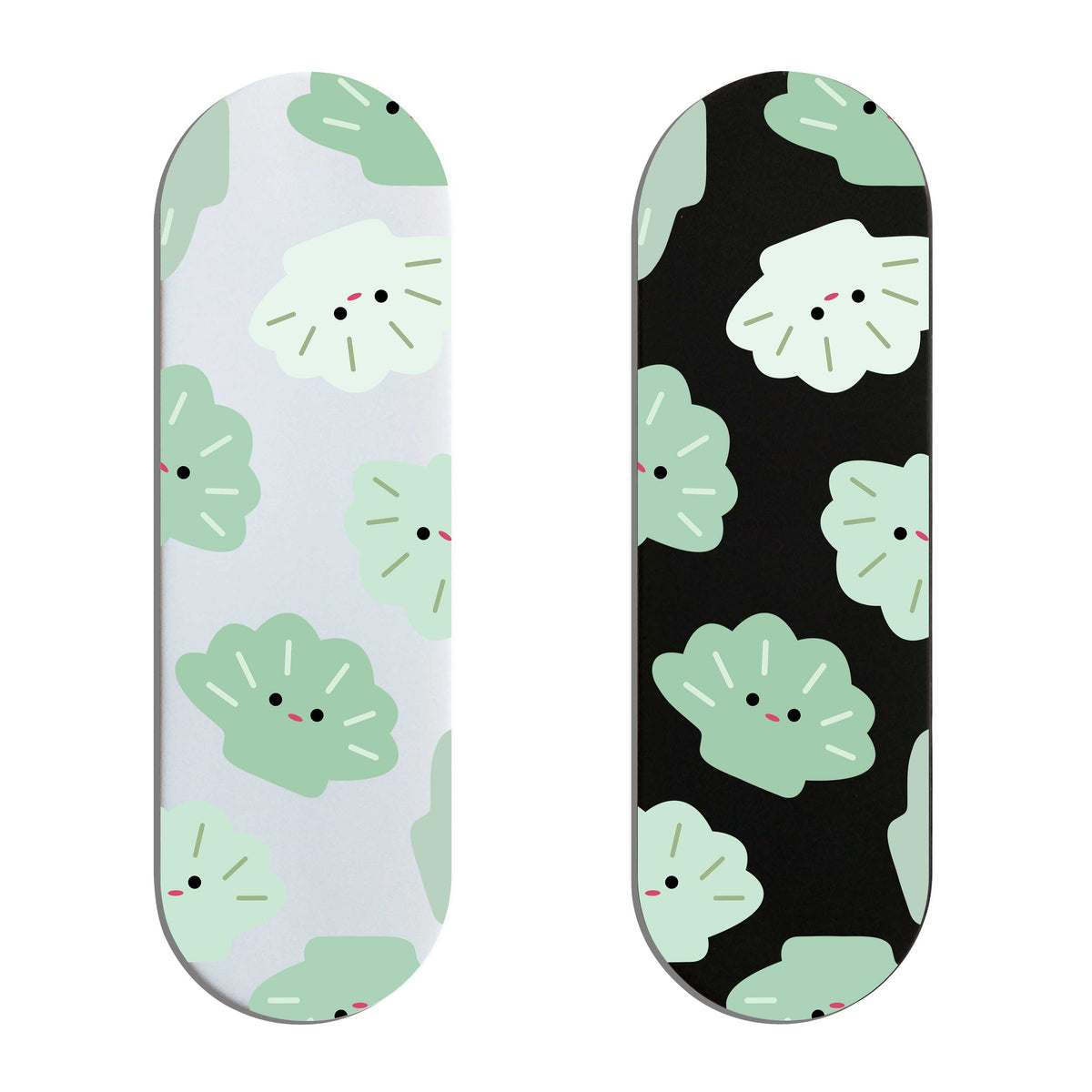 Mint Green Shells Finger Grip Fingergrip - Hitam