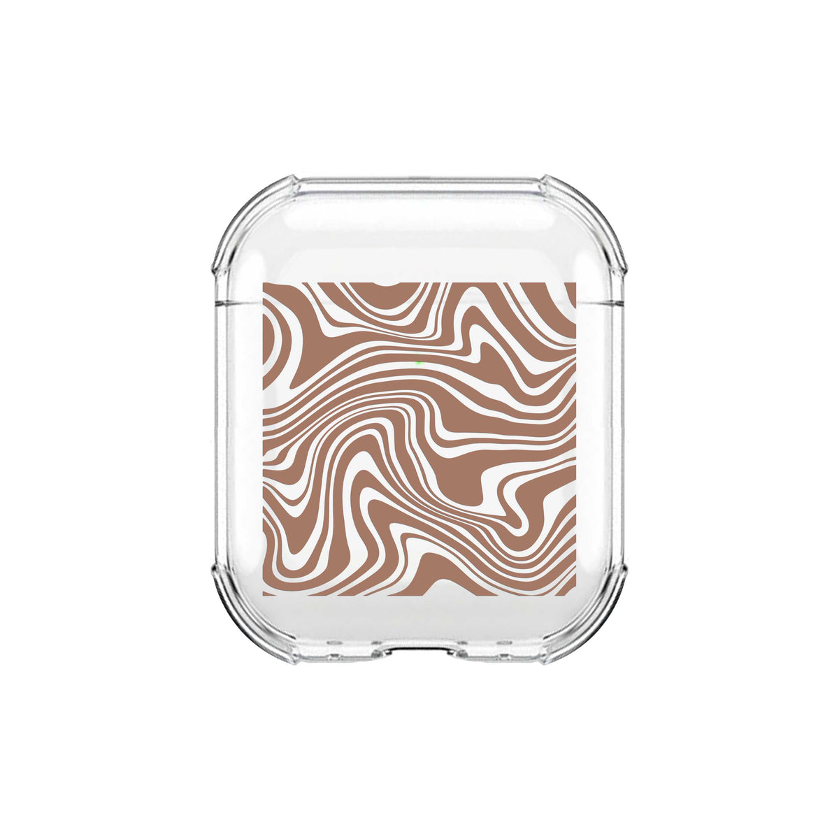 Mocha Marble Airpods Samsung Buds Case