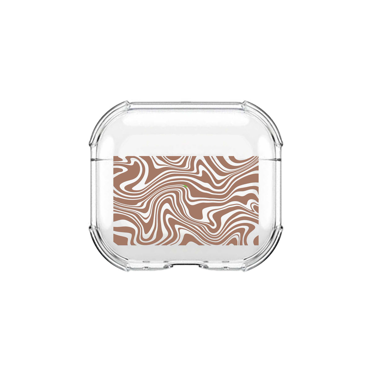 Mocha Marble Airpods Samsung Buds Case