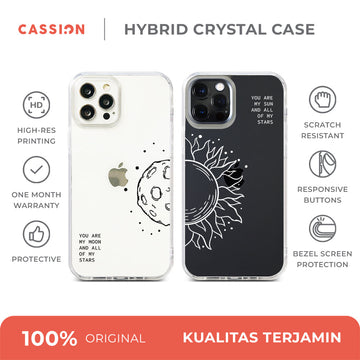 Moon and Sun CP02 - Sun Hybrid Crystal Case - iPhone 16 Pro