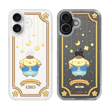 Zodiac Pompompurin Edition / Aquarius / Hybrid Crystal Case iPhone 17 Pro Max