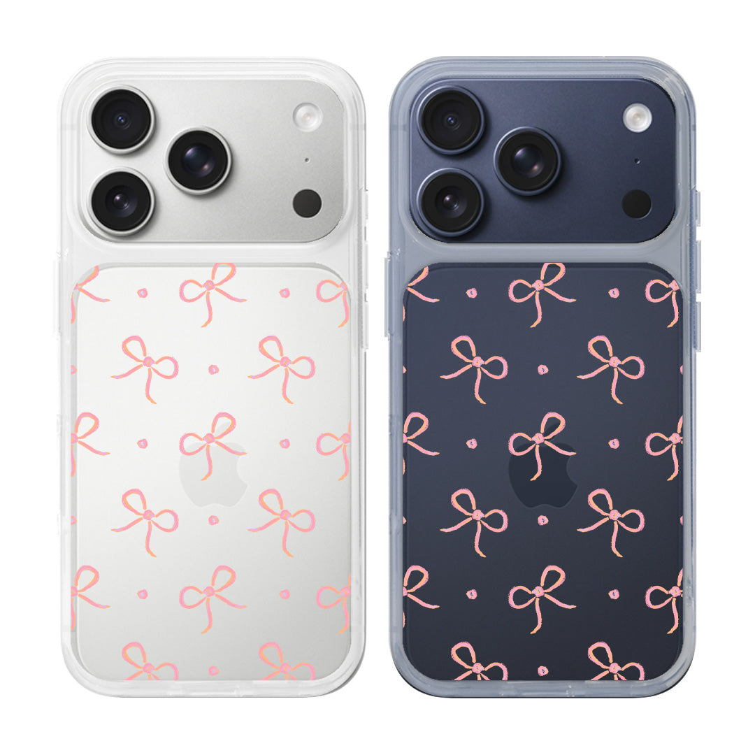 [READY] Pretty Peachy Hybrid Crystal Case iPhone X / XS