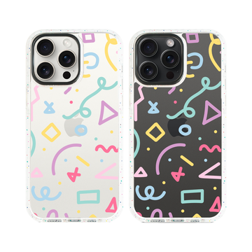 Patchwork Symphony Freckles Rubber Case / Hybrid Rubber Case Magsafe V3 Samsung S23 Black