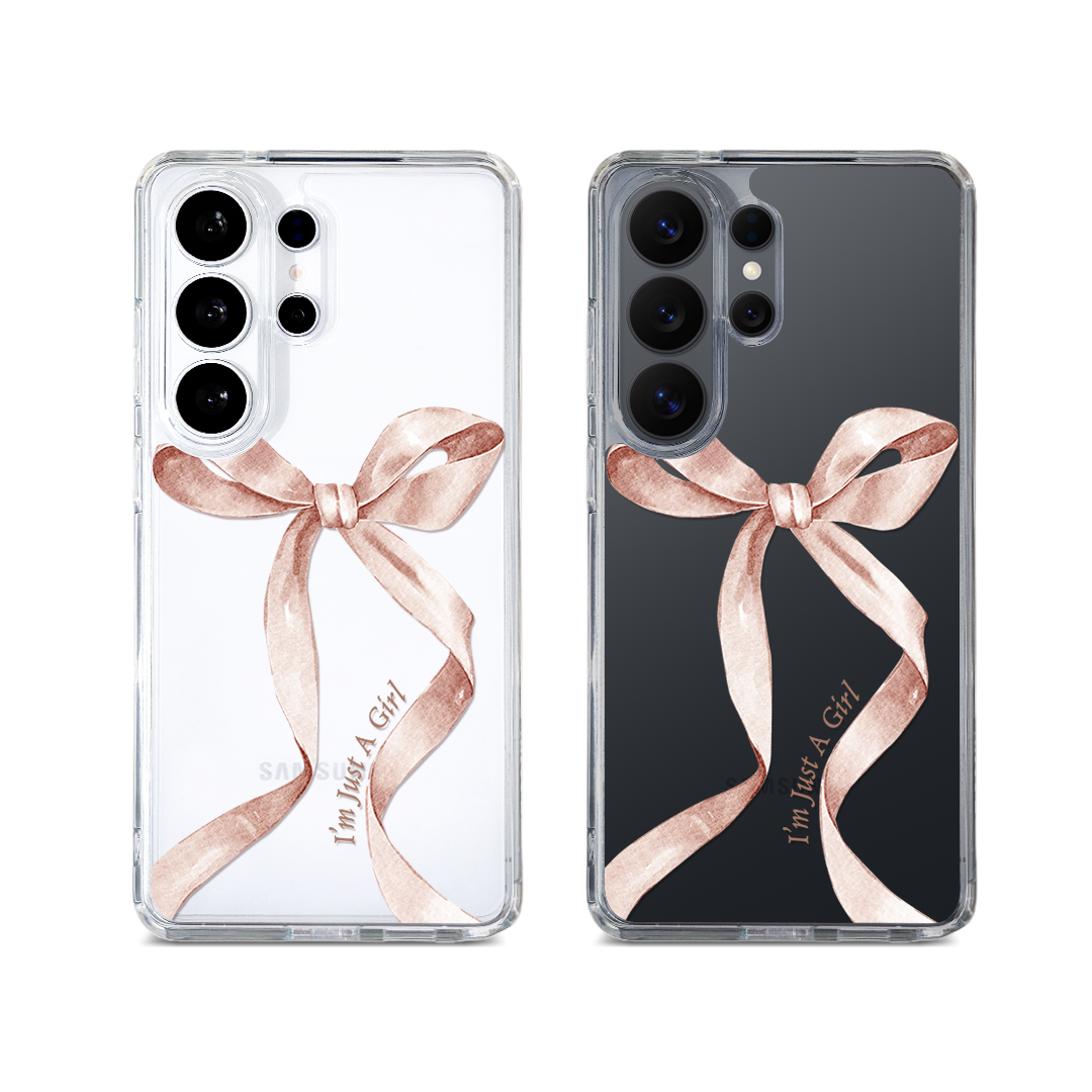 Satin Mousse Hybrid Crystal Case - Samsung S26 Ultra
