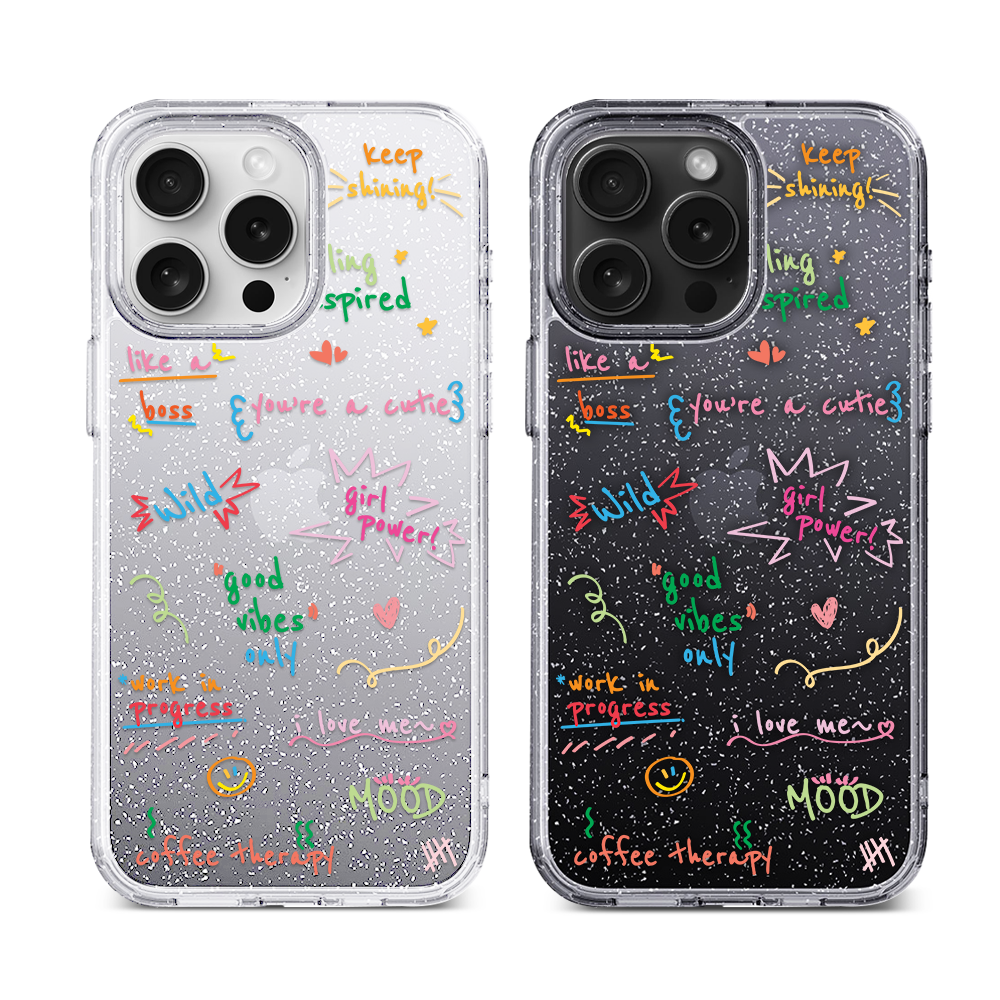 Shine Bright / Hybrid Crystal Case Samsung S25 Ultra