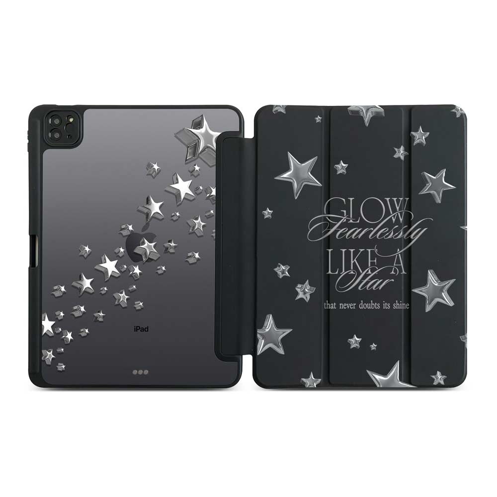 [Ready] Shine Fearlessly Ipad Case Case Flip Cover Ipad 10 109Inch Black