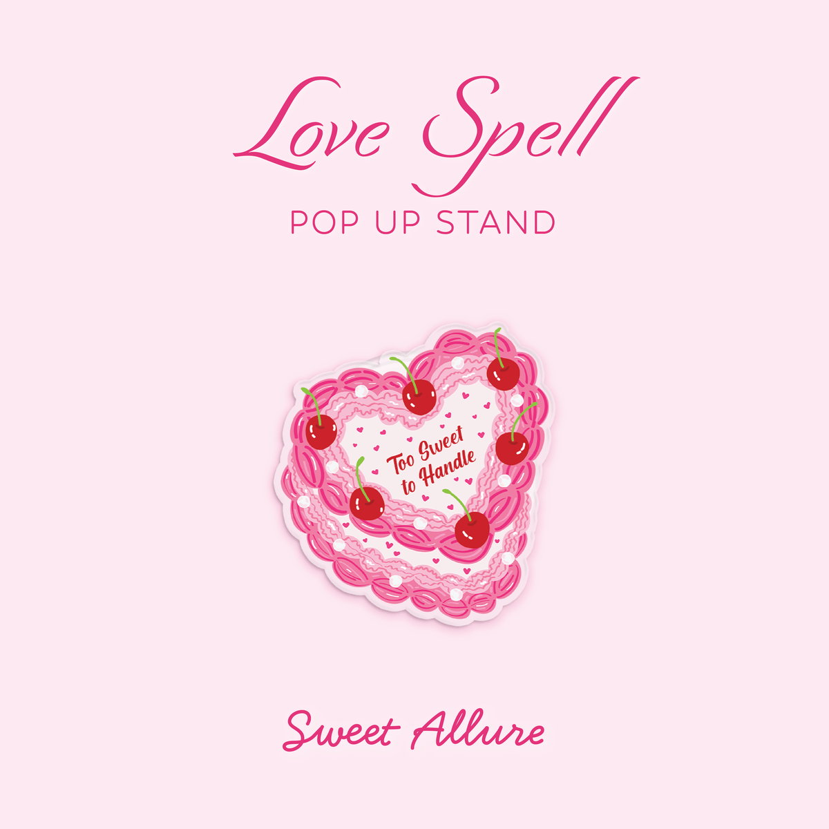 [Ready] Love Spell Valentine Popup Stand Acrylic Basic