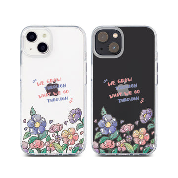 Through Flower / Hybrid Crystal Case Samsung A73