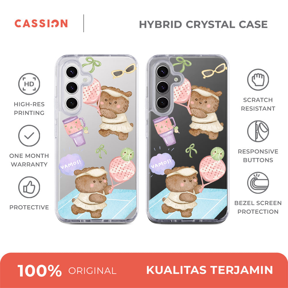 Vamos Padel Hybrid Crystal Case - Samsung S26