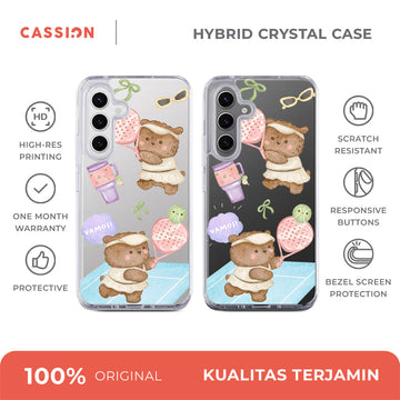 Vamos Padel Hybrid Crystal Case - Samsung S26