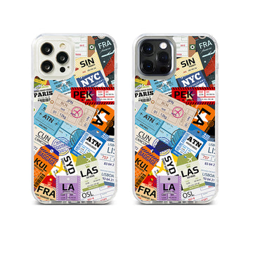 [READY] Baggage Tag 02 Hybrid Rubber Case iPhone 14 Pro Black
