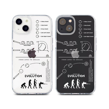 Billiard Theory of Evolution / Hybrid Crystal Case Samsung S21 FE