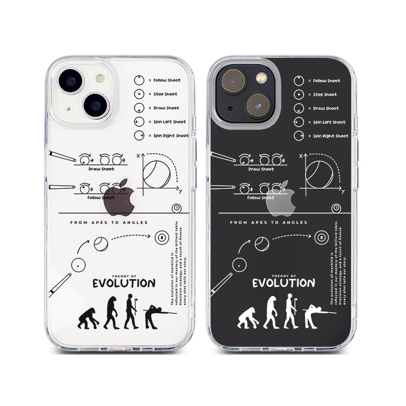 Billiard Theory of Evolution / Hybrid Crystal Case Samsung S21 FE