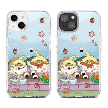 [Ready] Birbie on a Picnic Hybrid Crystal Case iPhone 14