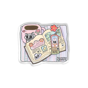 Book & Chill Acrylic Popup Stand