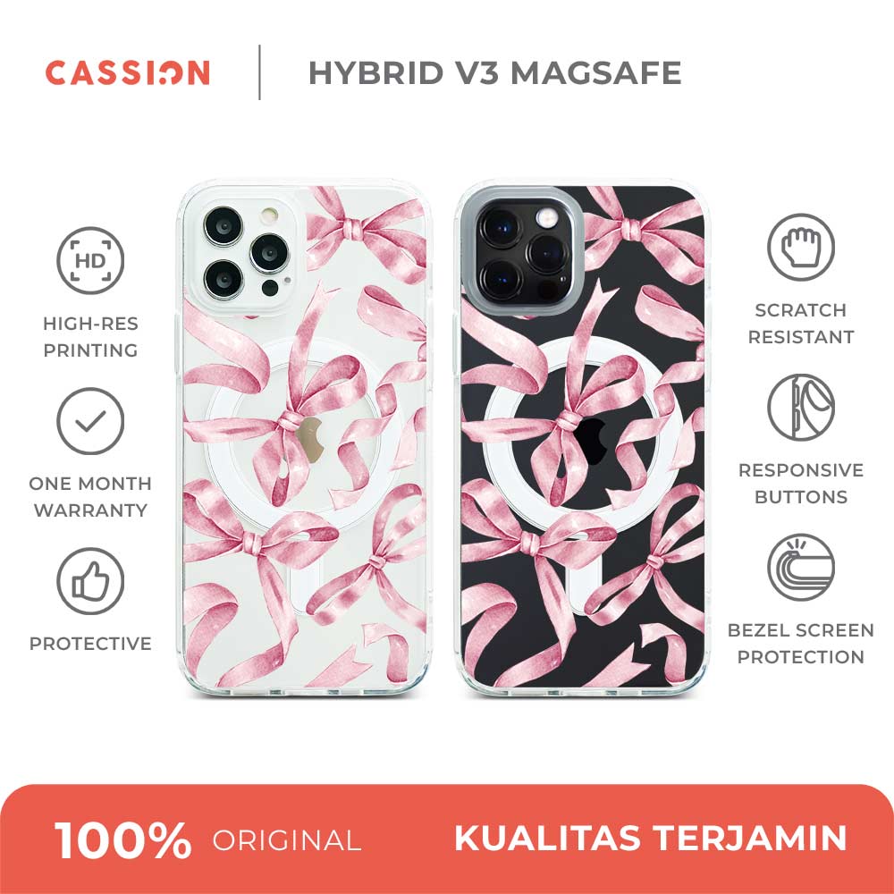 Tangled in Pink Hybrid Crystal Magsafe - iPhone 14 Pro / v2