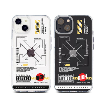 [Ready] Creative into Rich Hybrid Rubber Case V5 Samsung S24 FE Black