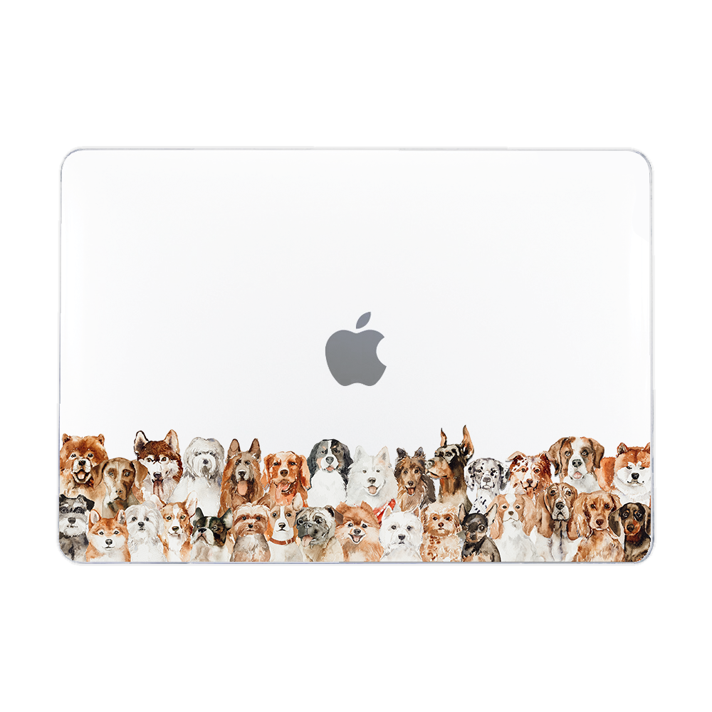 Loyal Companion Society Macbook Case Case Macbook - Rubber Frosted Transparent / Pro 14 inch M2 M3 M4