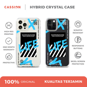 The Meaning Of Life Hybrid Crystal Case - iPhone 15 Pro Max
