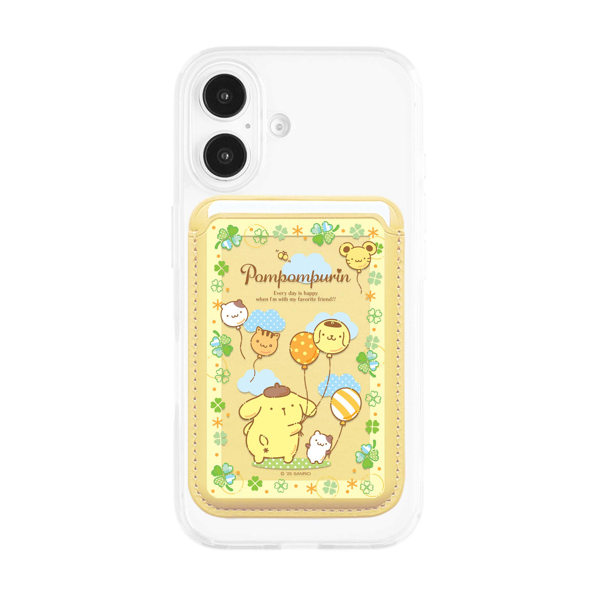[Ready] Golden Blossoms Magnetic Pocket Wallet