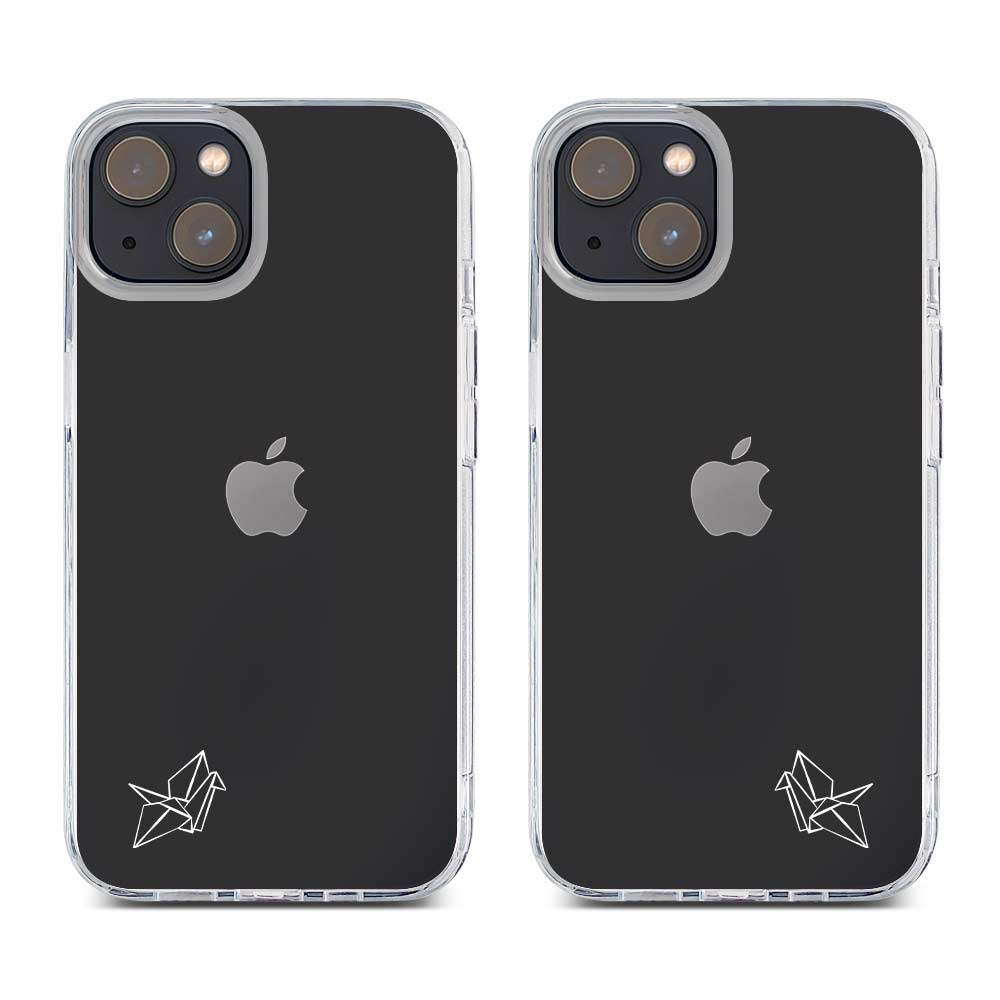 Paper Crane / Kiri / Hybrid Crystal Case iPhone 15 Pro Max