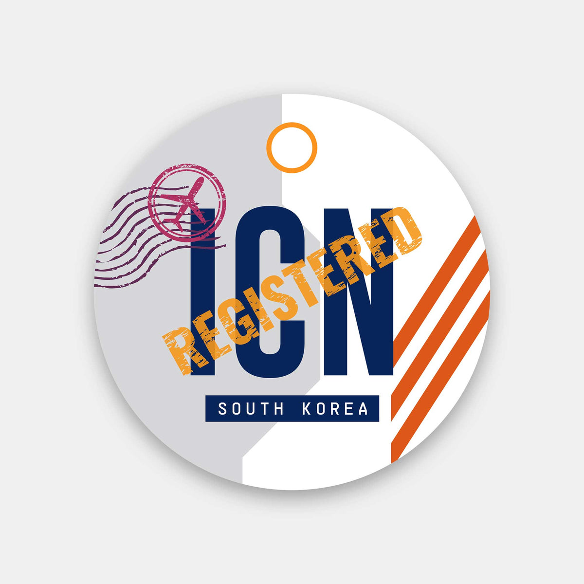 Baggage Tag Custom Popup Stand