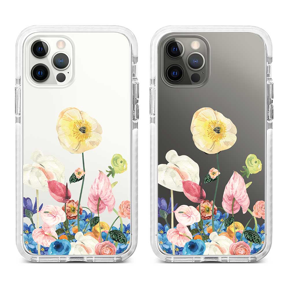 [Ready] Cassion Blossoms For Its Own Joy for iPhone Hybrid Crystal Case iPhone 15 Pro
