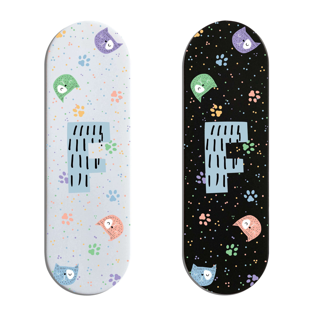 Cute Initials Finger Grip