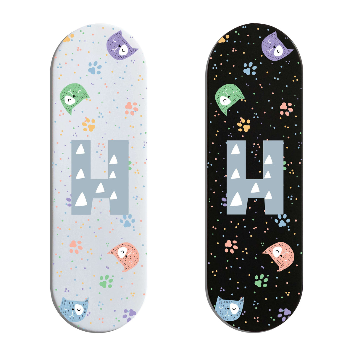 Cute Initials Finger Grip