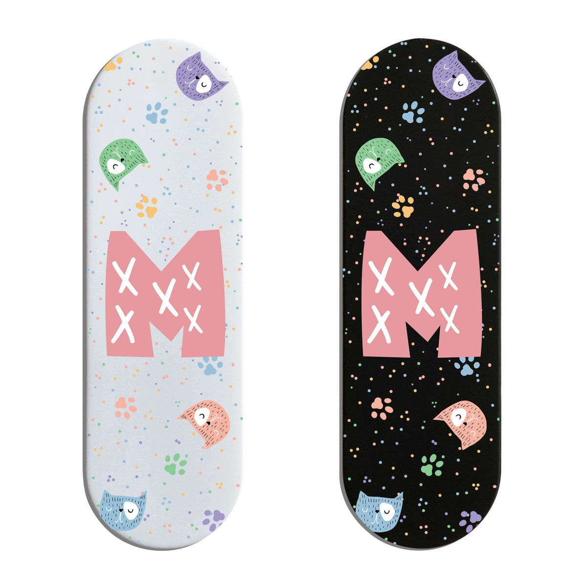 Cute Initials Finger Grip
