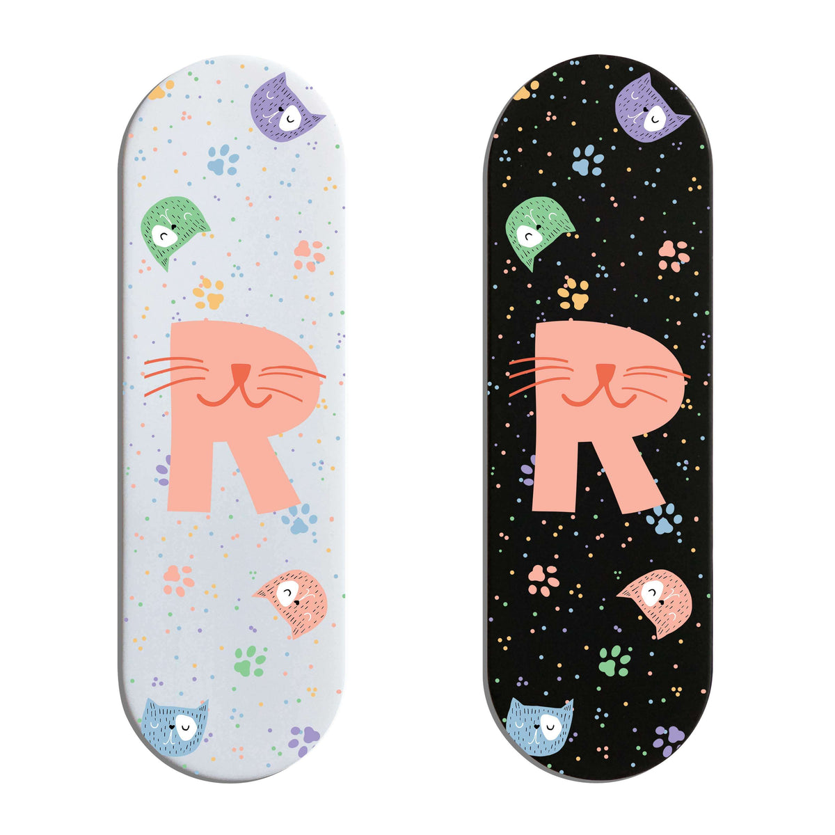 Cute Initials Finger Grip